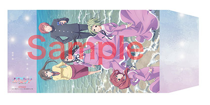 アニメ描き下ろしイラスト使用原作サイズブックカバー