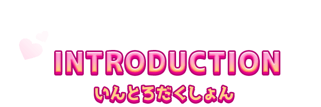 INTRODUCTION いんとろだくしょん