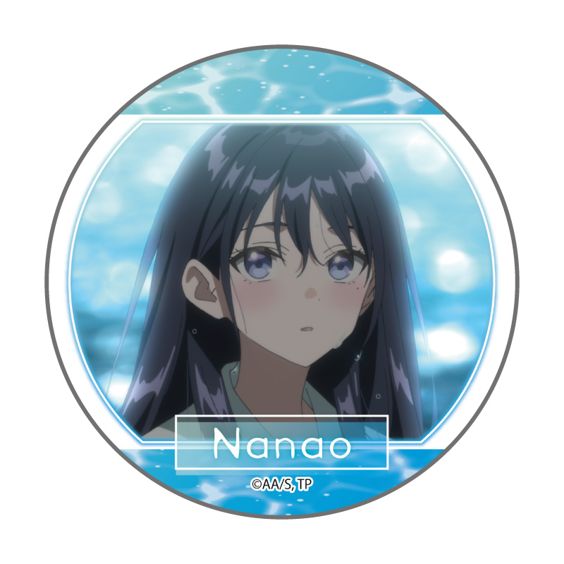 メモリーズ缶バッジ（秋鹿 七緒A）