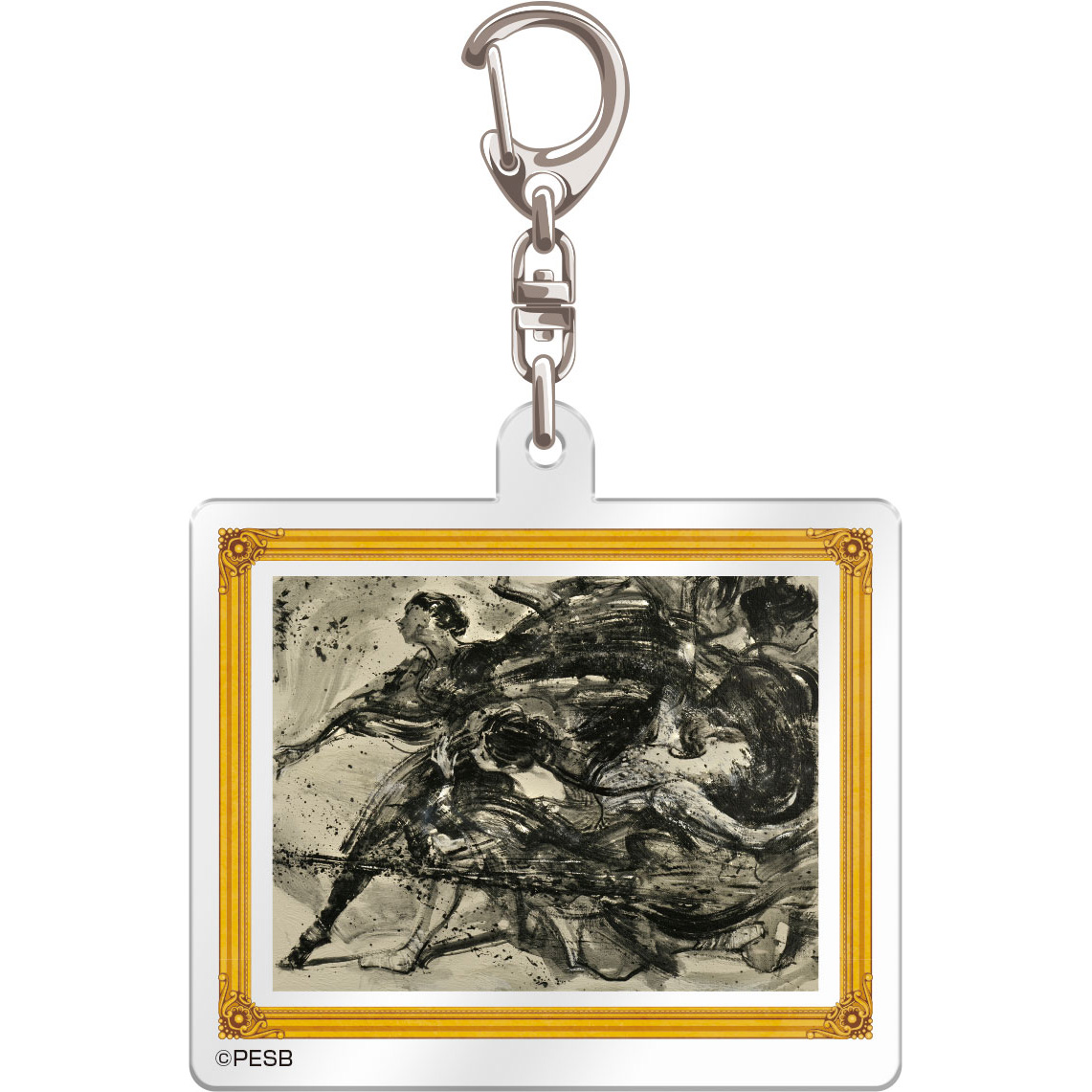 絵画キーホルダー