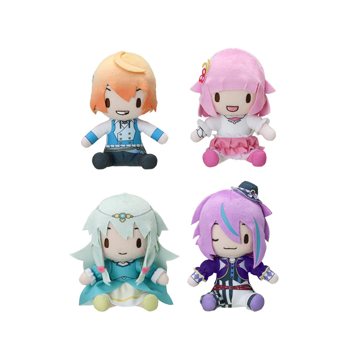 「劇場版プロジェクトセカイ 壊れたセカイと歌えないミク」 ふわぷち ミニぬいぐるみ“ワンダーランズ×ショウタイム”